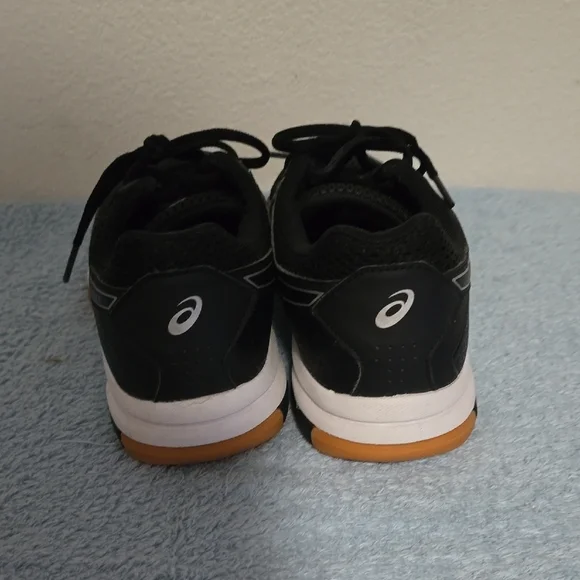 Asics Black and Tan Athletic Shoes with Gum Sole - Picture 15 of 15